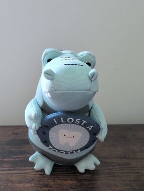 NWT Pillowfort "I Lost A Tooth" Alligator Plush - Brand New With Tags